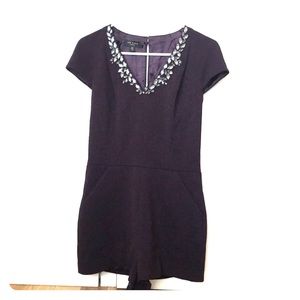 New never worn Ted Baker dark purple/black romper
